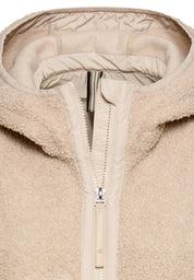 Teddyjacke mit Kapuze