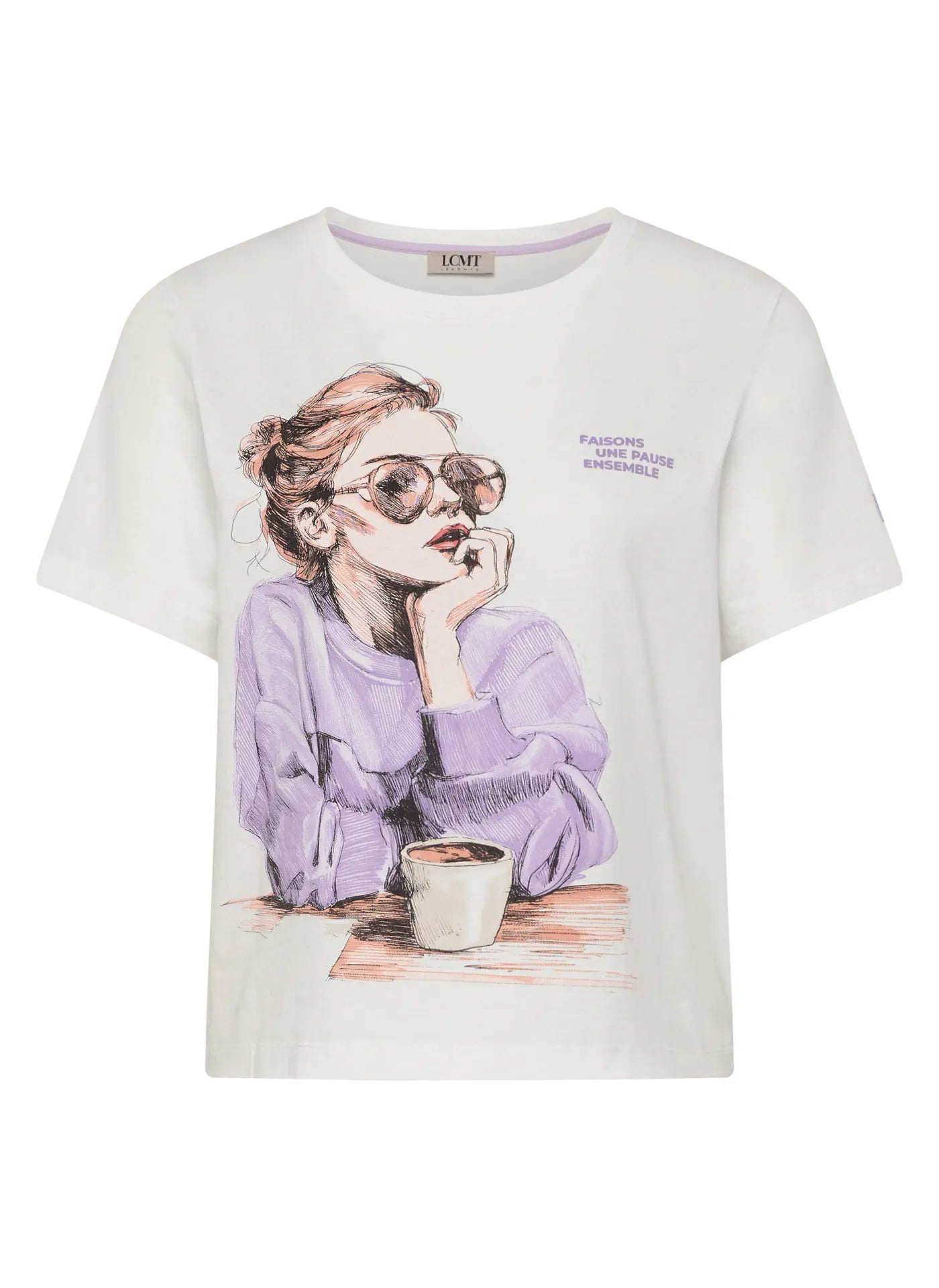 T-Shirt MARAIS VIBE aus Baumwolle