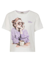 T-Shirt MARAIS VIBE aus Baumwolle