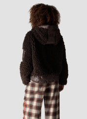 Hybridjacke RODEO STREET in Teddy-Optik