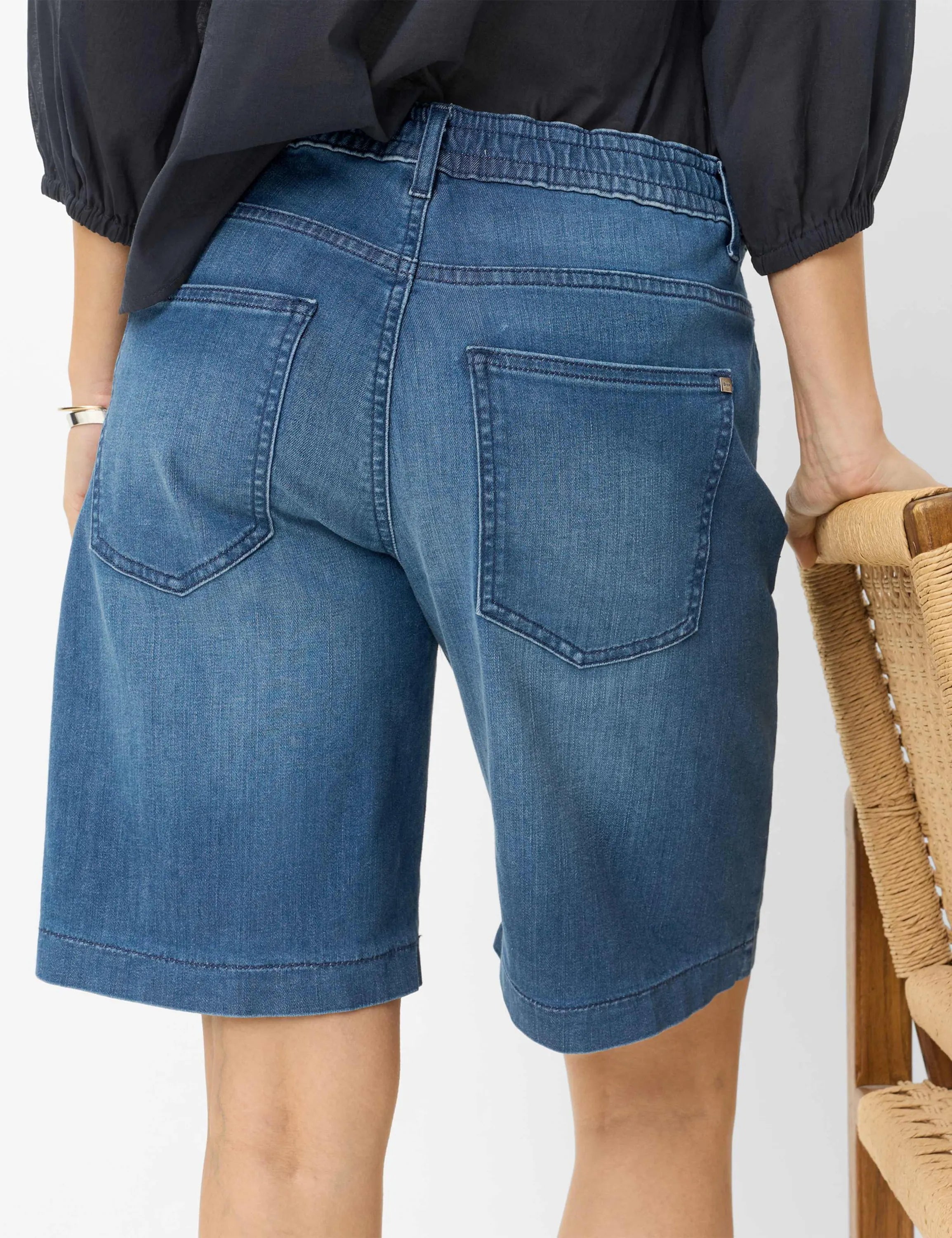 Jeansshorts MAINE B Wide Leg