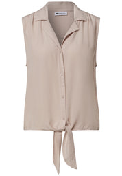 Blusentop Regular Fit mit Knoten