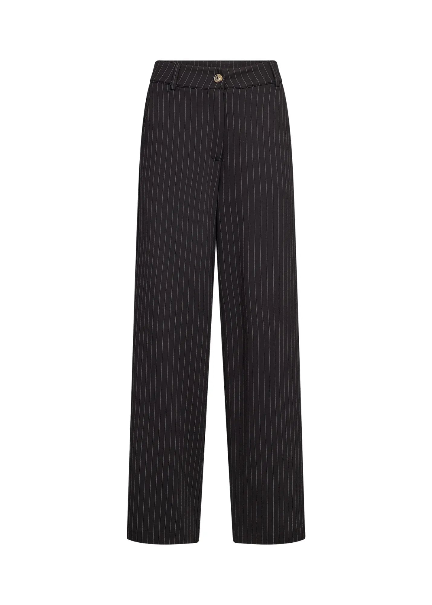 Hose GILL Wide Leg mit Nadelstreifenprint