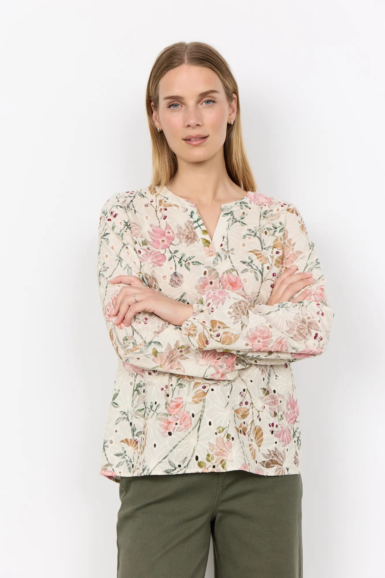 Bluse SC-GEDDI 2 aus Baumwolle