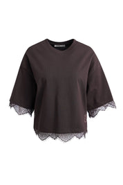 T-Shirt mit Spitze