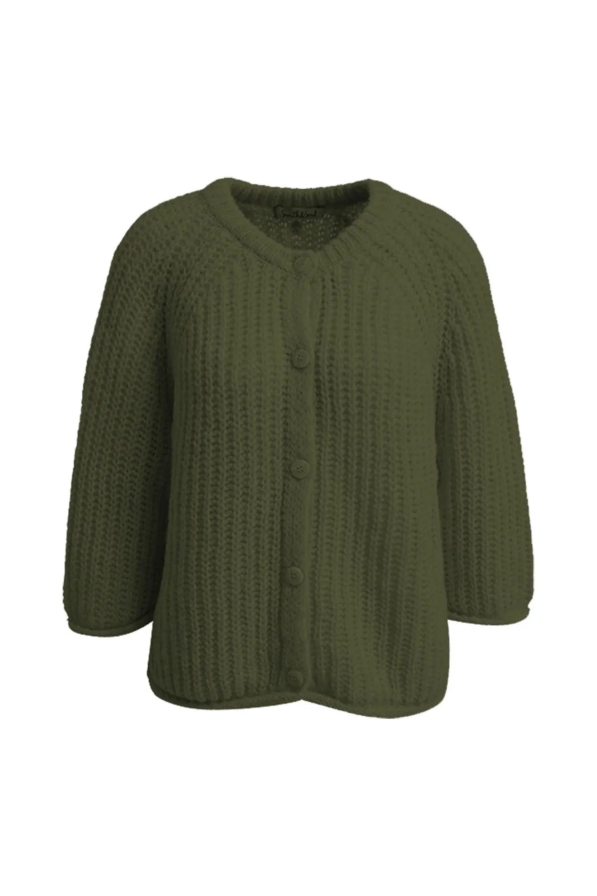 Strick-Cardigan aus Wollmix
