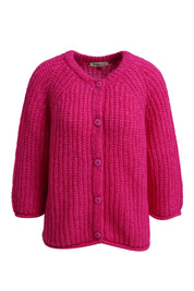 Strick-Cardigan aus Wollmix