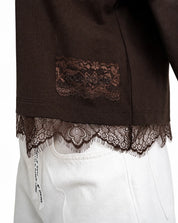 T-Shirt mit Spitze