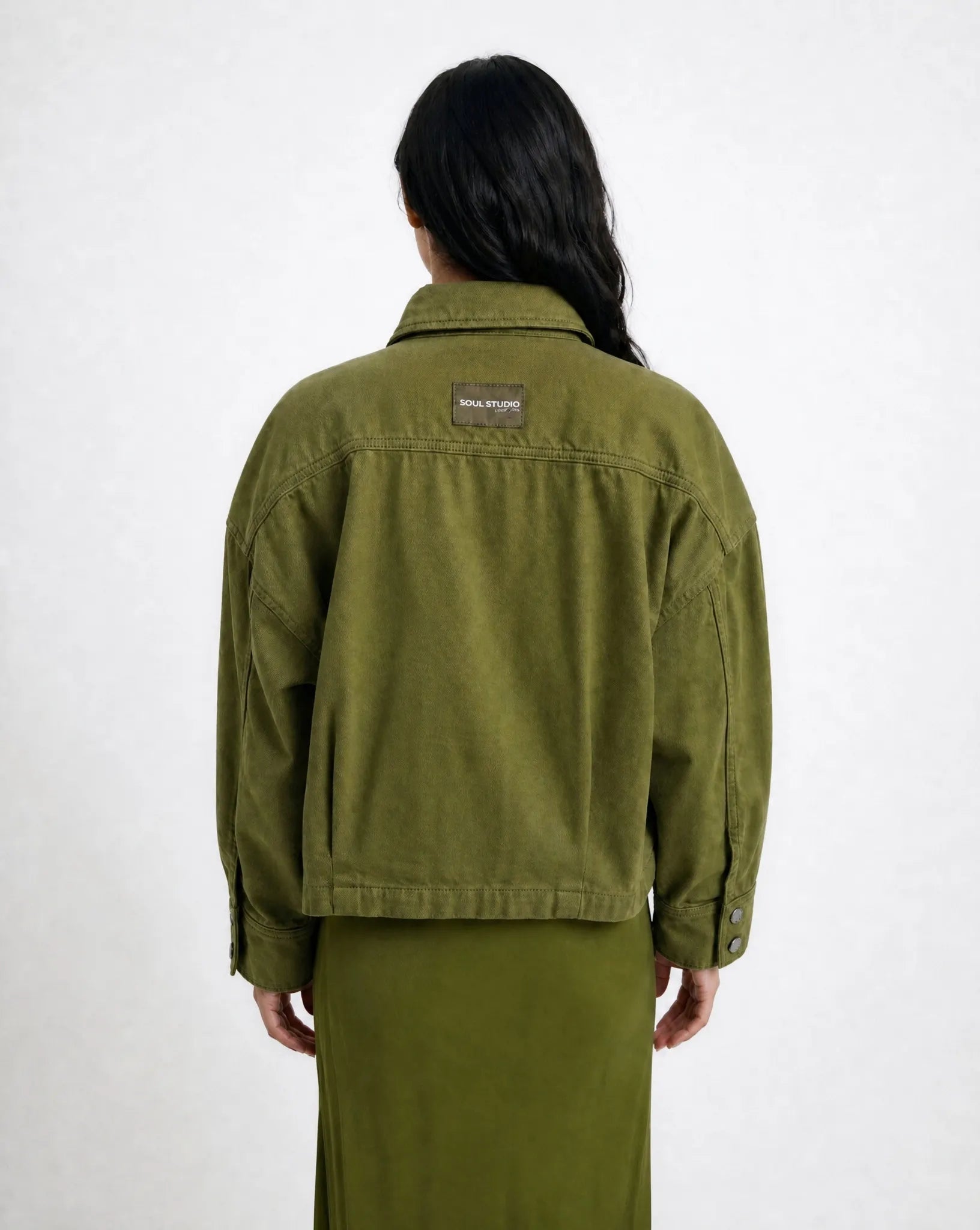 Jeansjacke aus Baumwolle