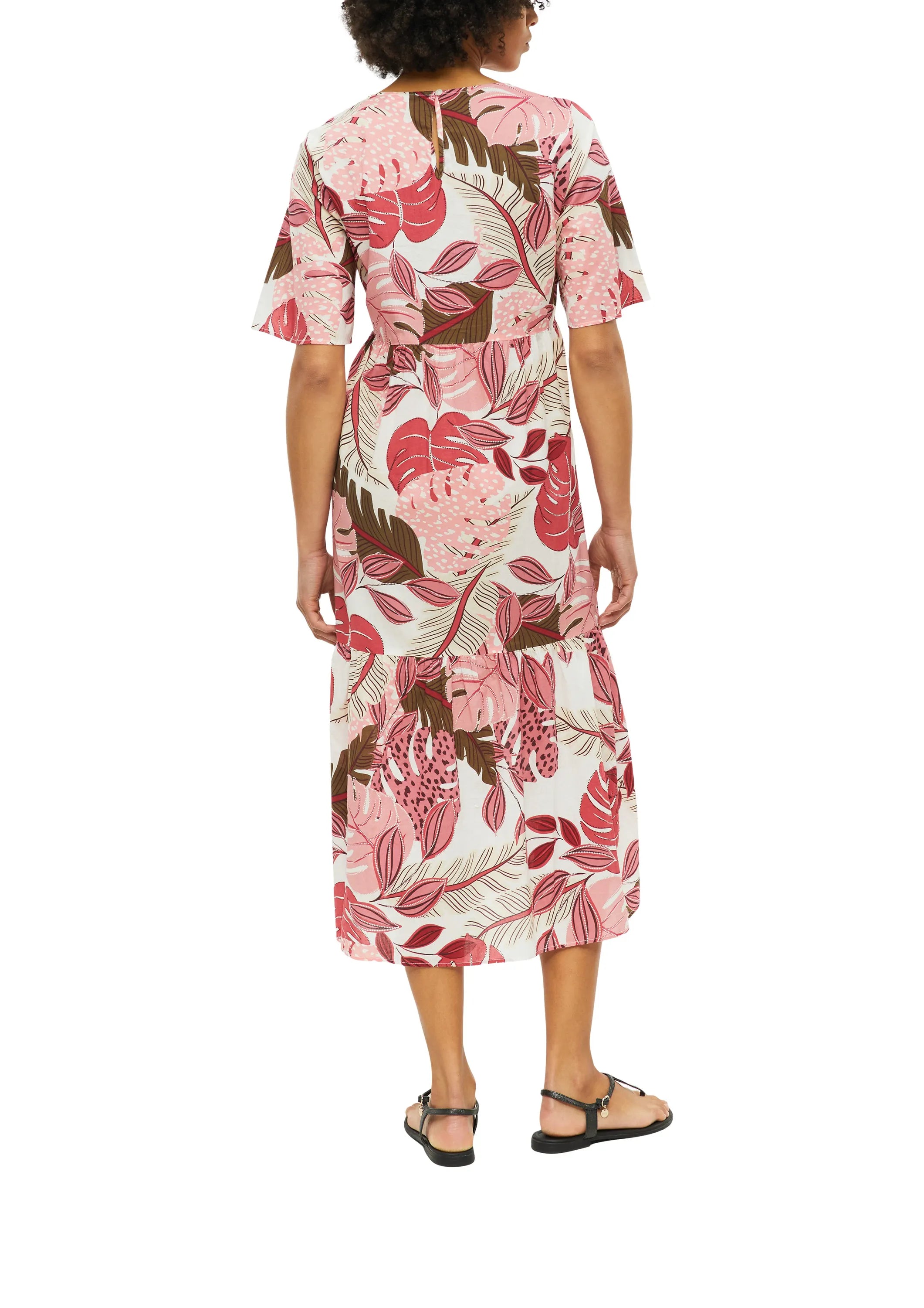 Freizeitkleid Midi aus Baumwolle