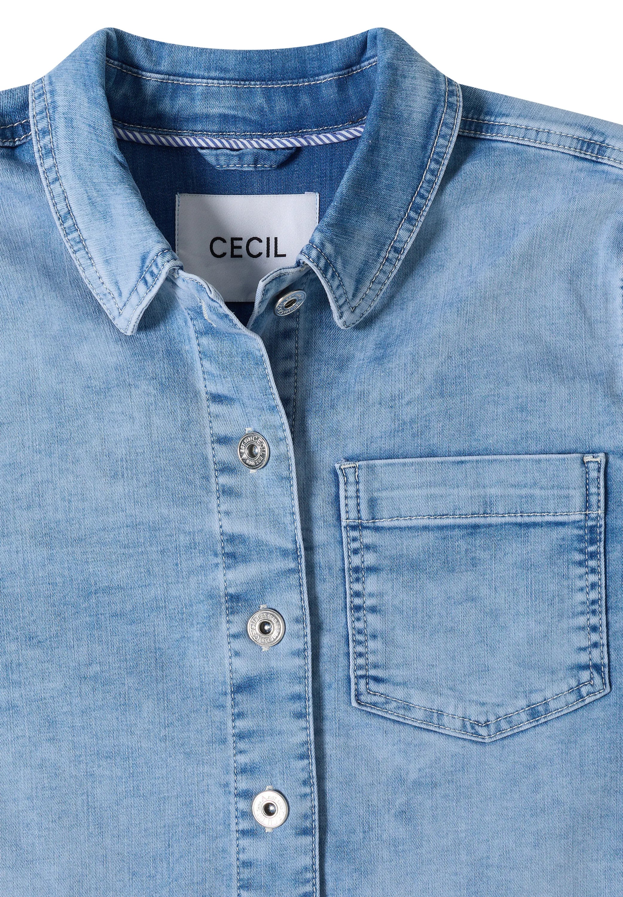 Overshirt aus Baumwollmix