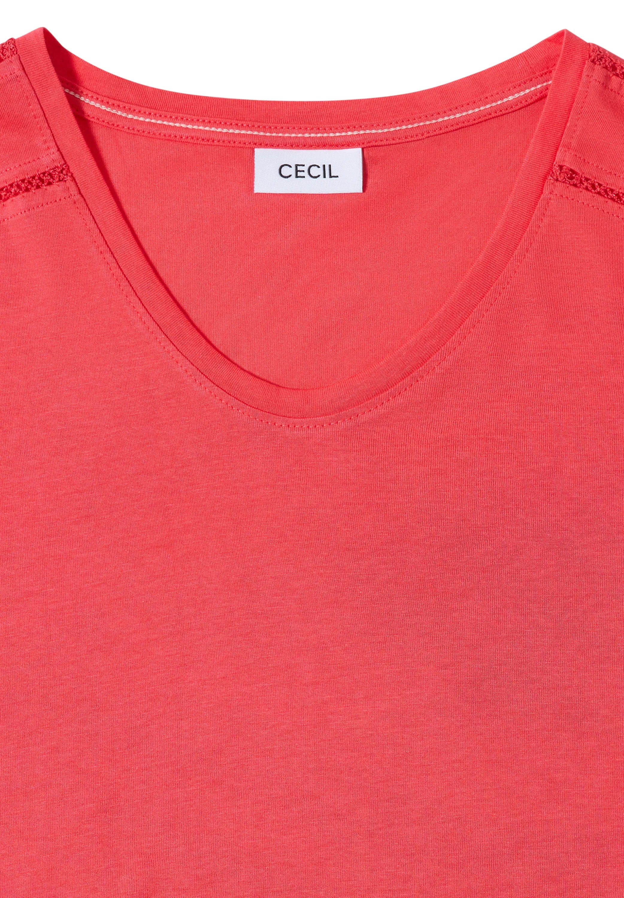 T-Shirt aus Baumwollmix