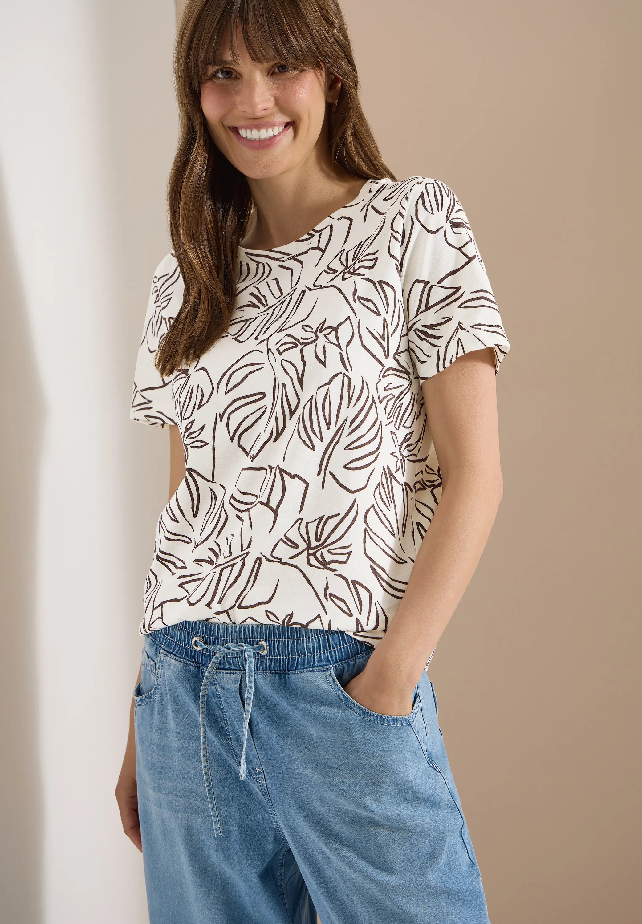 T-Shirt aus Baumwolle