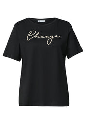 T-Shirt aus Modalmix