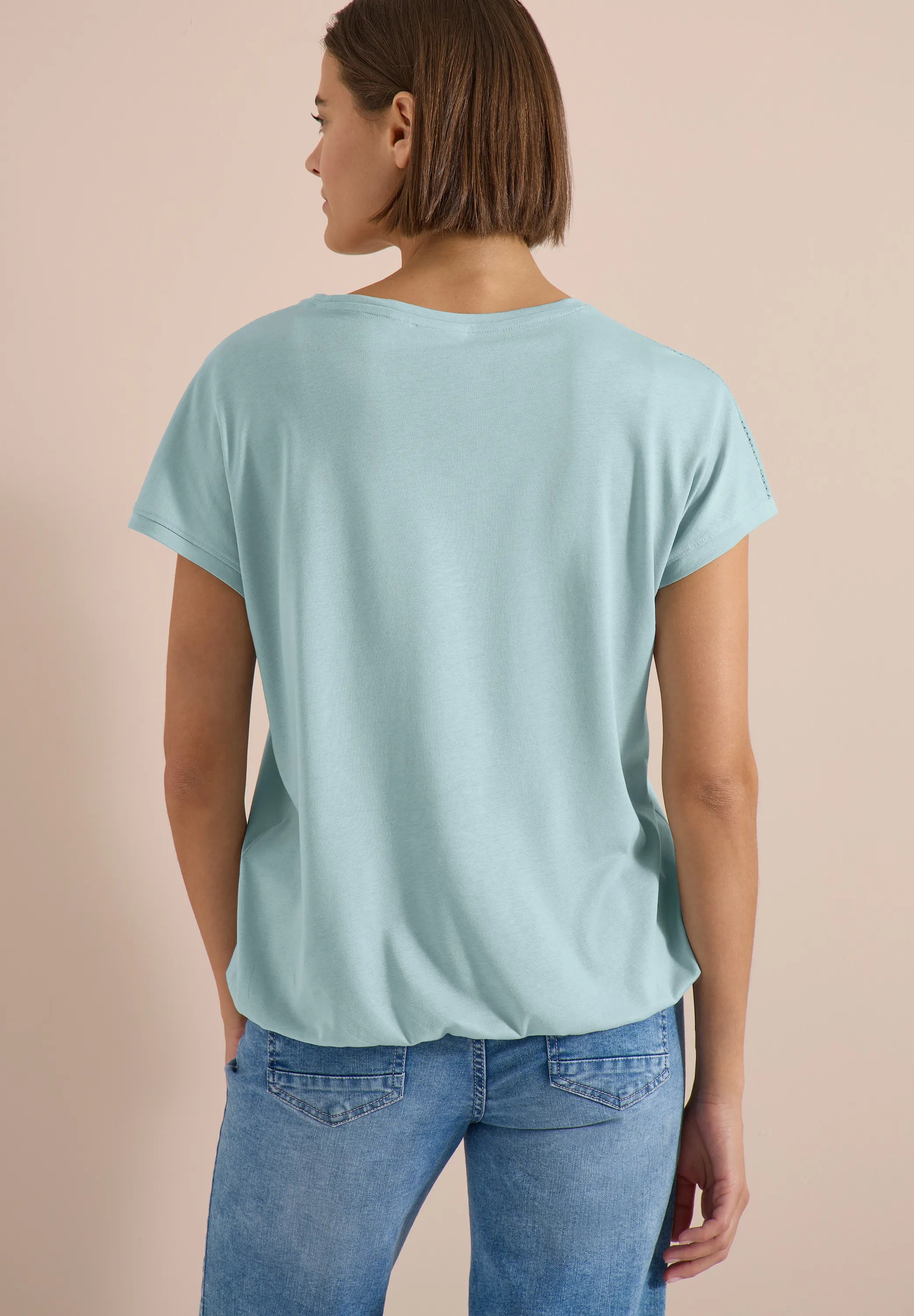 T-Shirt aus Baumwollmix