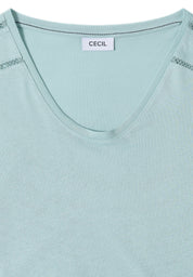 T-Shirt aus Baumwollmix