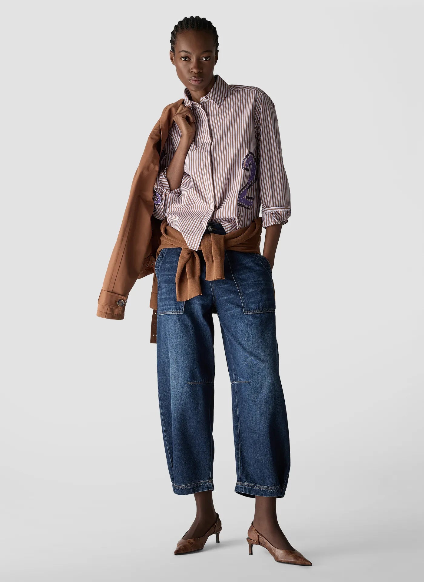Bluse MARAIS VIBE aus Baumwollmix