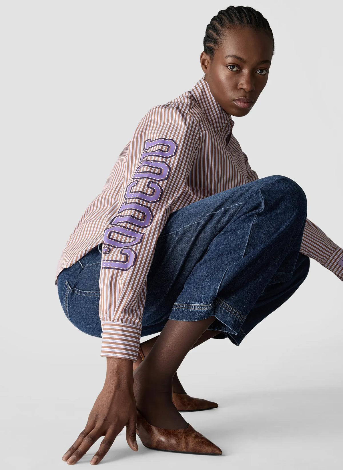 Bluse MARAIS VIBE aus Baumwollmix