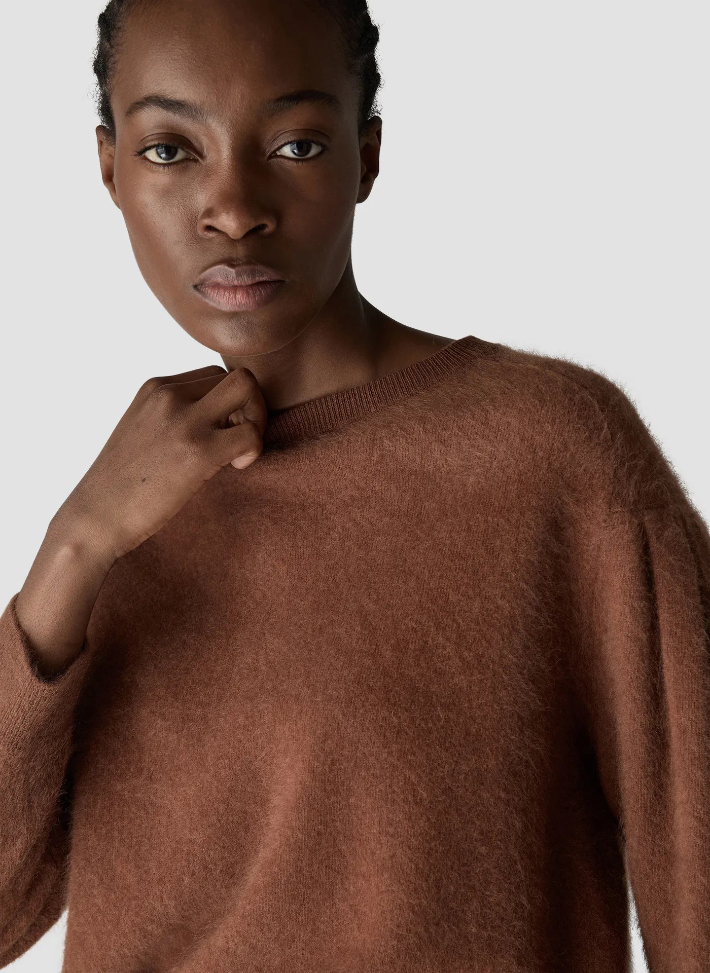 Strickpullover aus Wolle