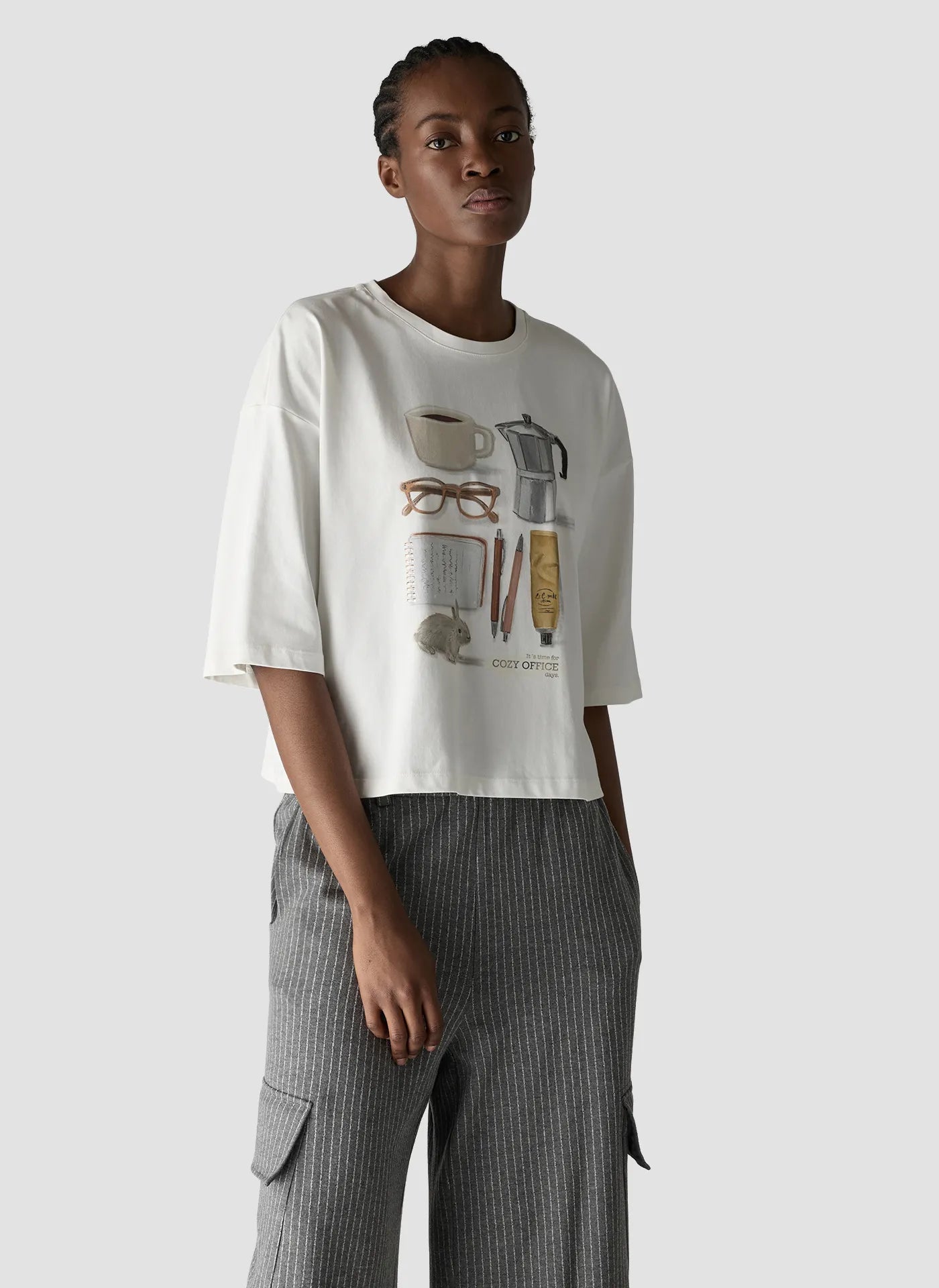 T-Shirt aus Baumwolle