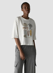 T-Shirt aus Baumwolle