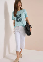 T-Shirt aus Baumwollmix