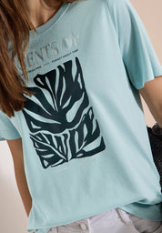 T-Shirt aus Baumwollmix