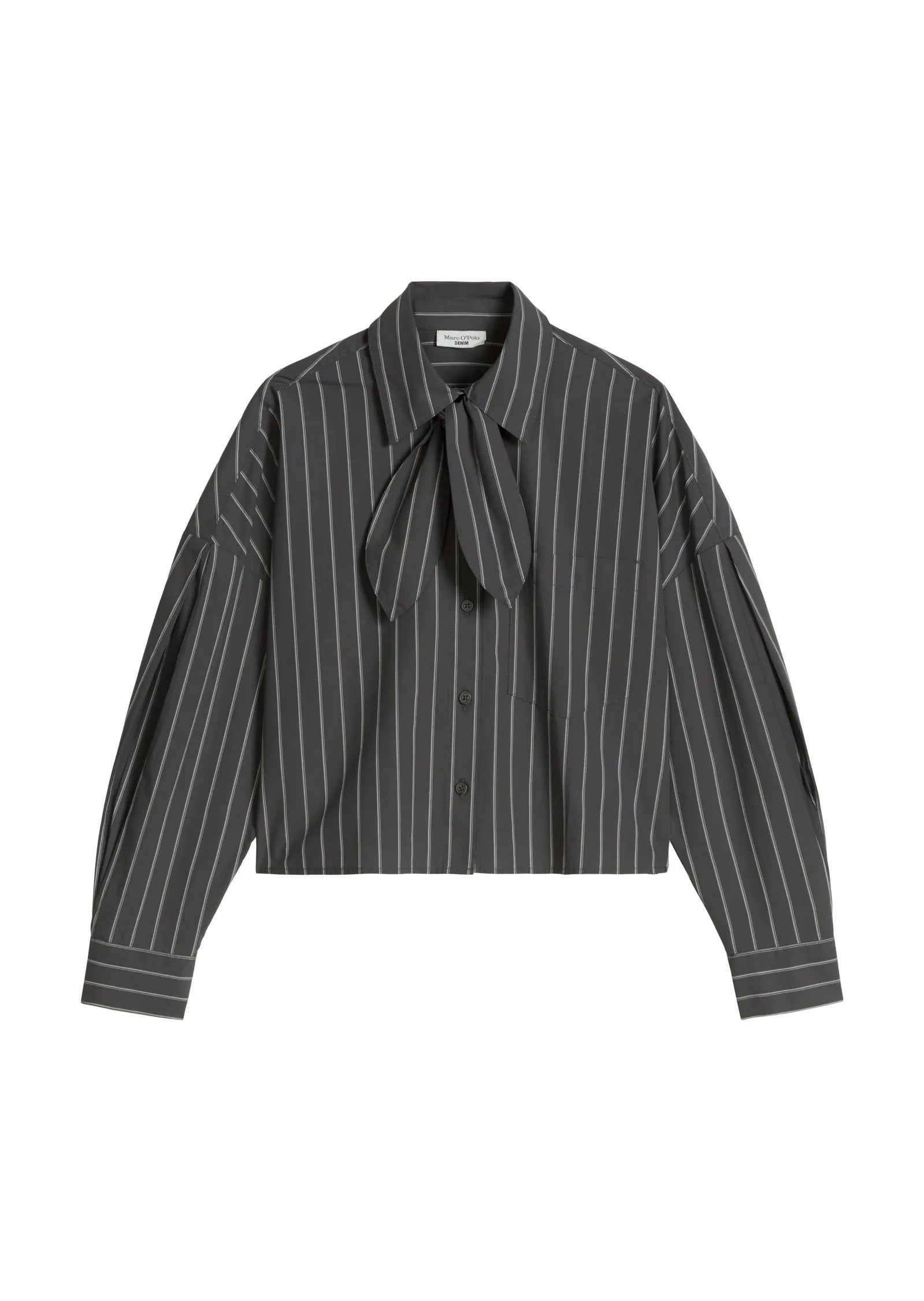 Schluppenbluse Regular-Fit