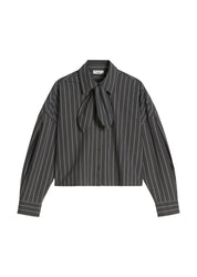 Schluppenbluse Regular-Fit