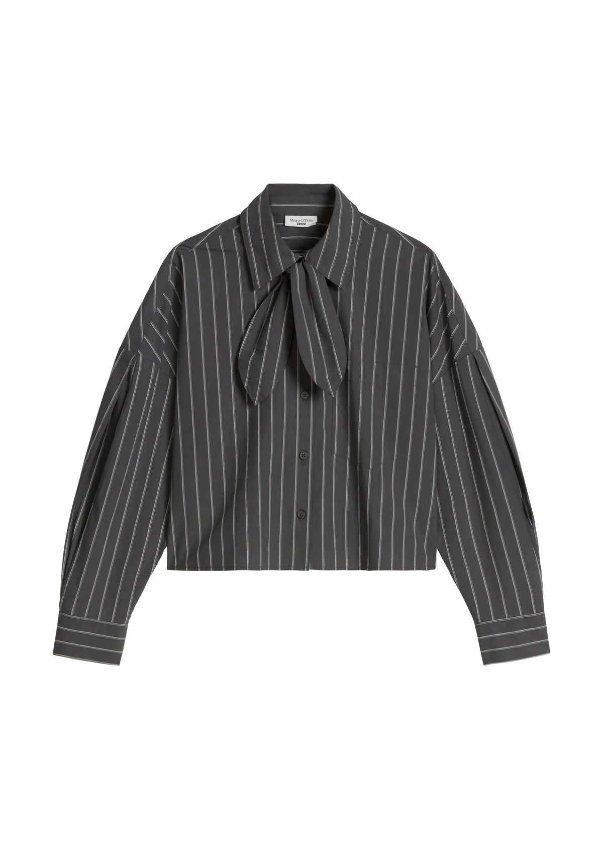 Schluppenbluse Regular-Fit