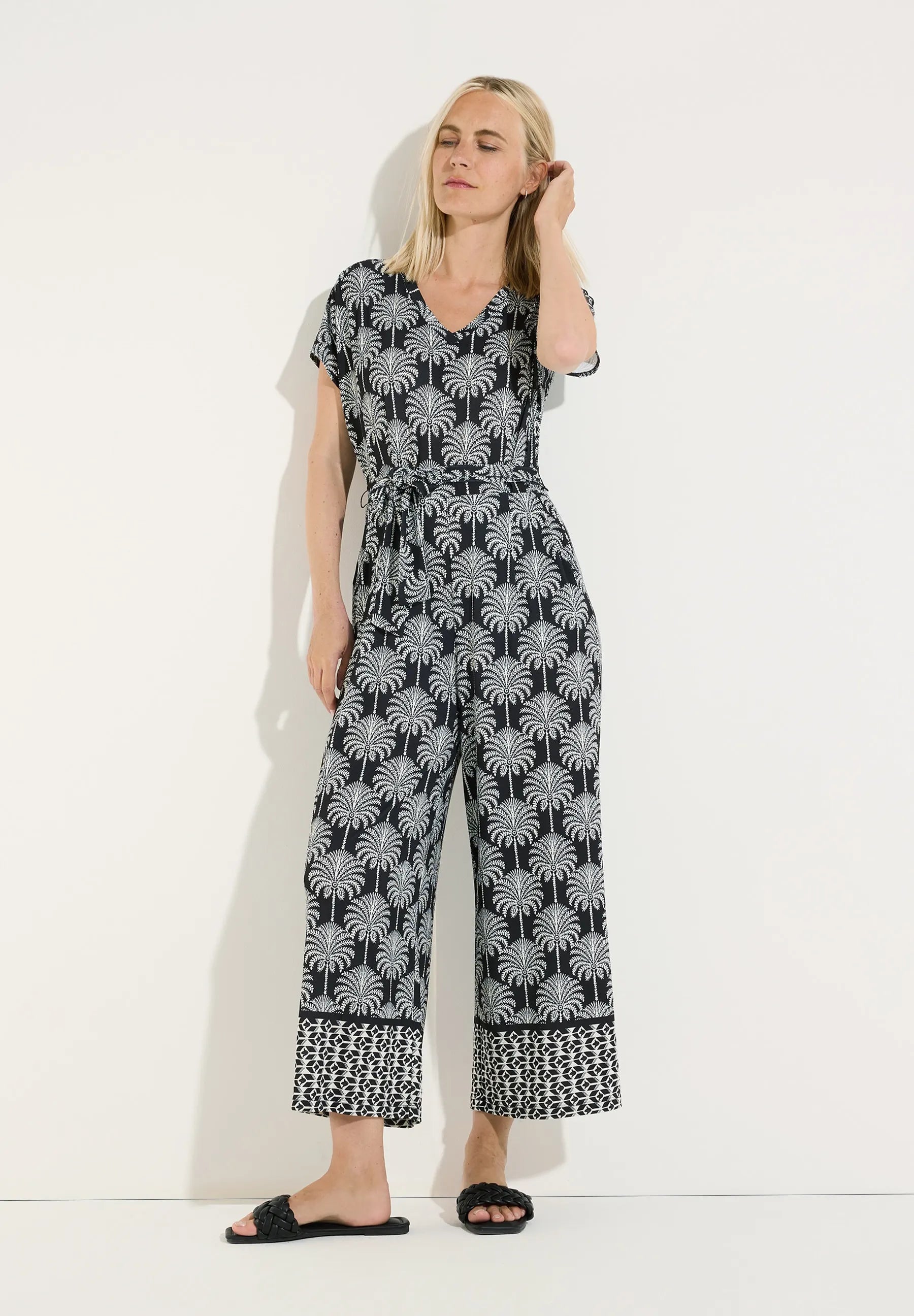 Jersey-Jumpsuit Loose Fit