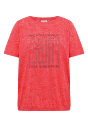 T-Shirt aus Baumwollmix