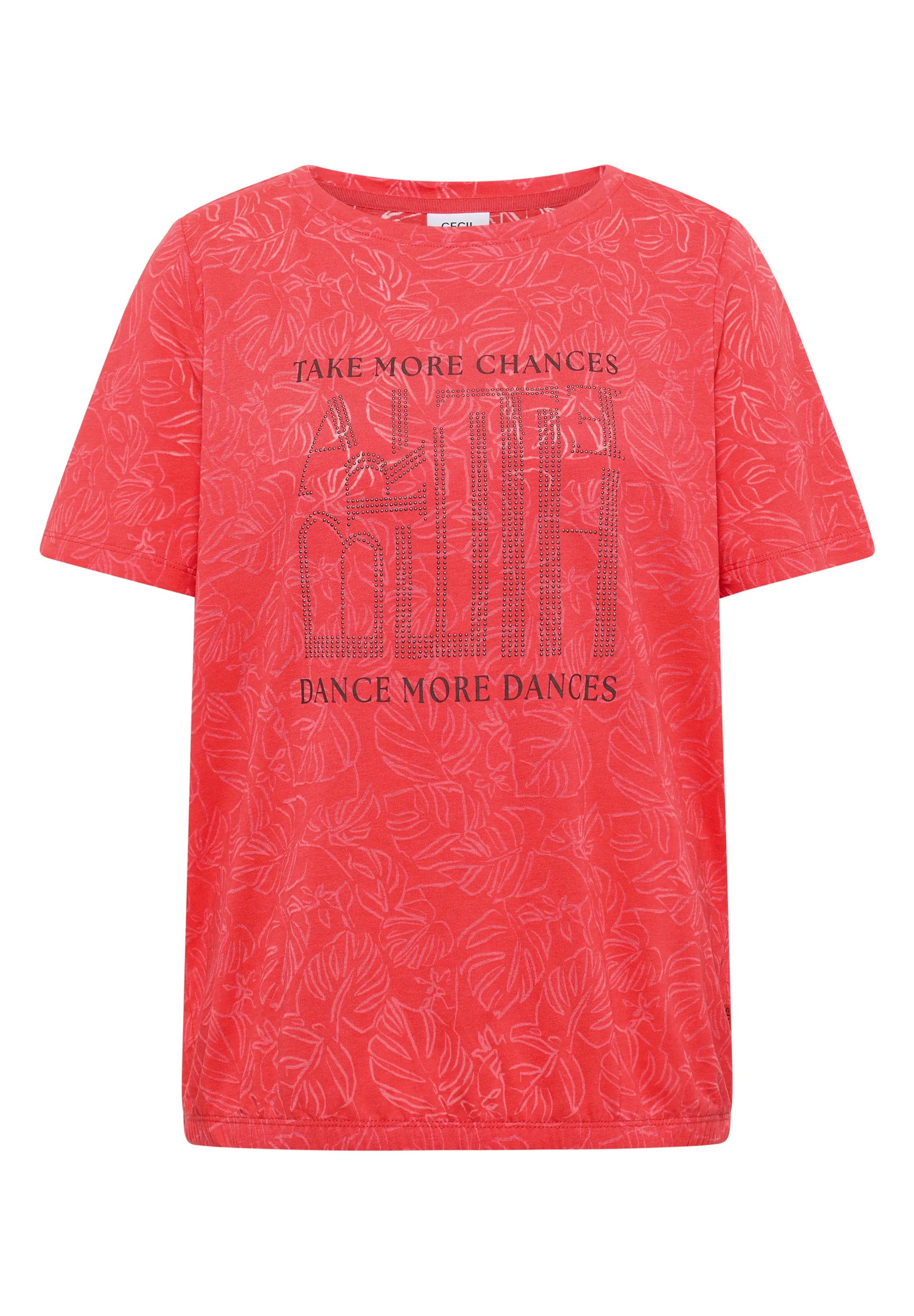 T-Shirt aus Baumwollmix