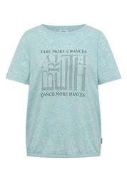 T-Shirt aus Baumwollmix