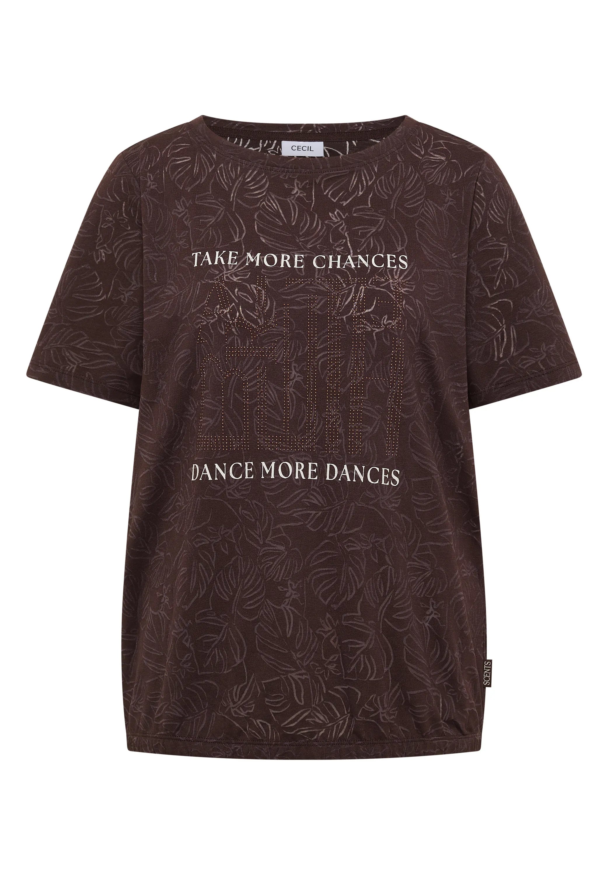 T-Shirt aus Baumwollmix