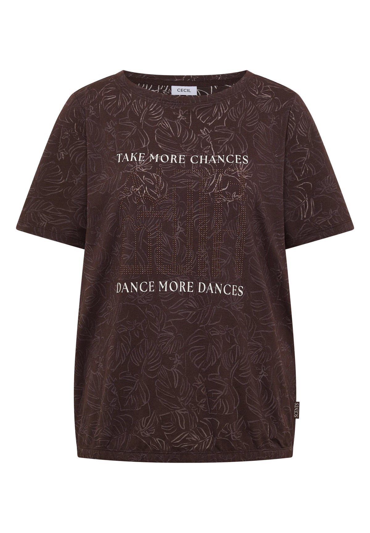 T-Shirt aus Baumwollmix