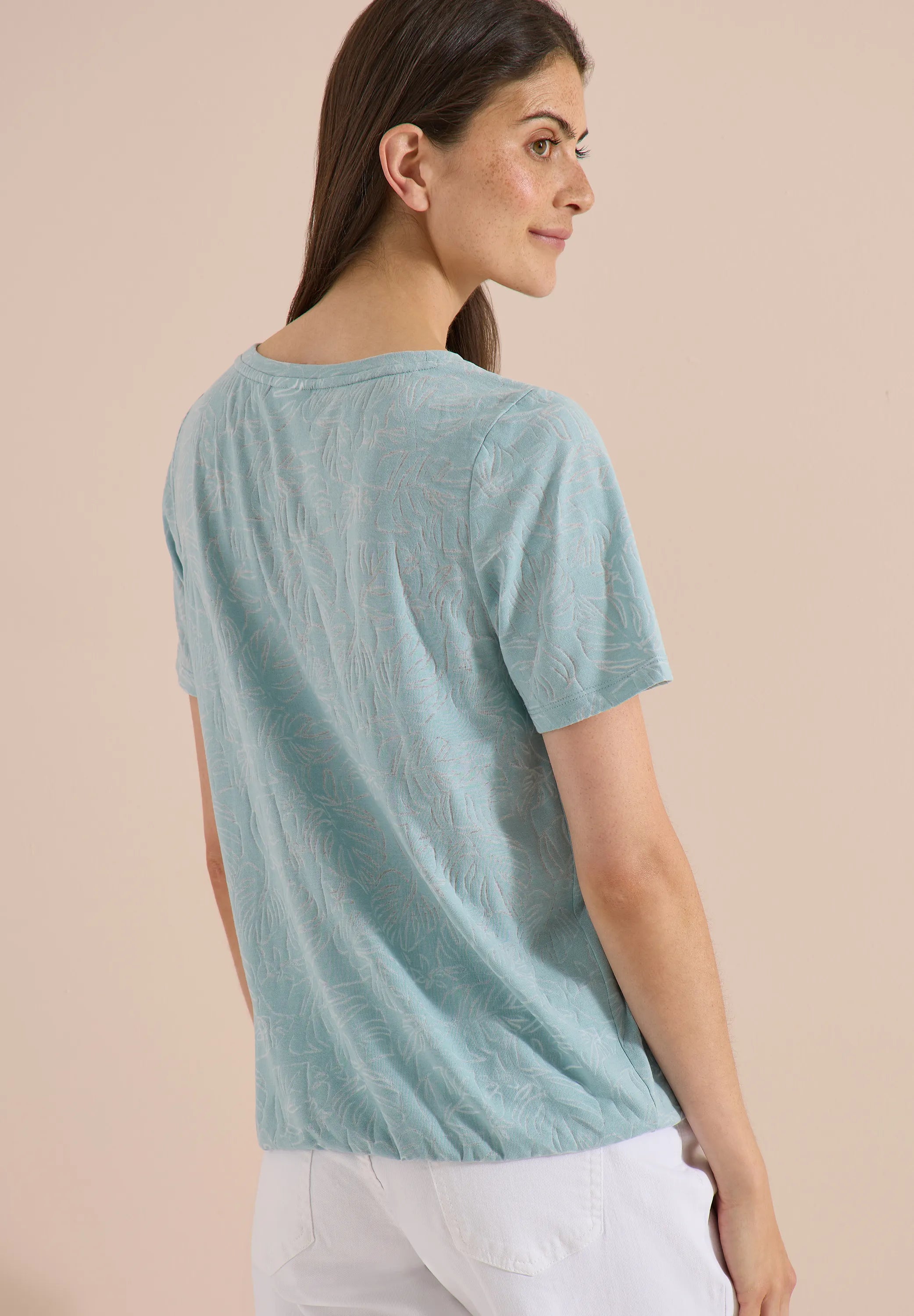 T-Shirt aus Baumwollmix