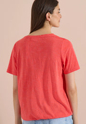 T-Shirt aus Baumwollmix