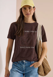 T-Shirt aus Baumwollmix