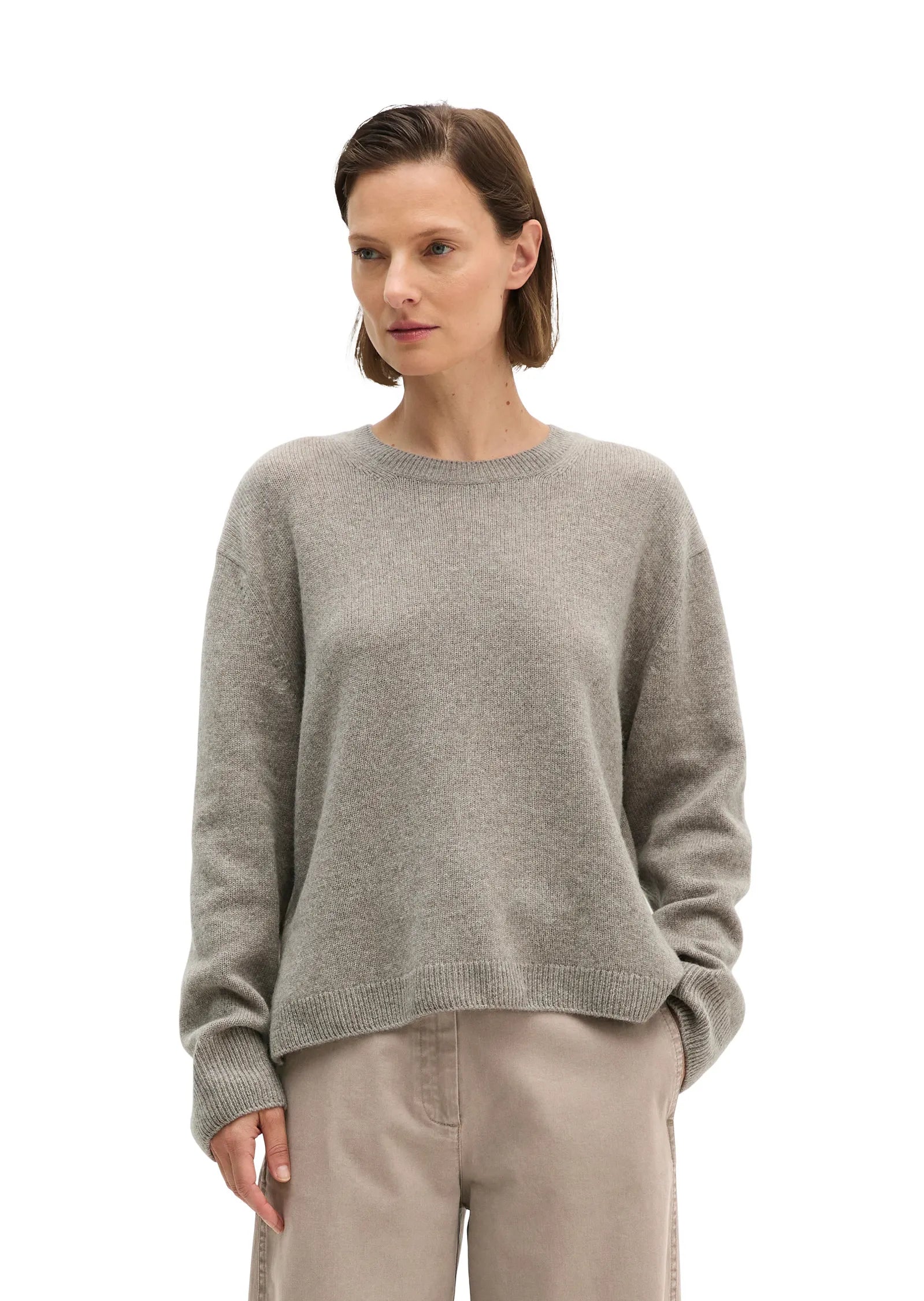 Strickpullover aus Schurwolle