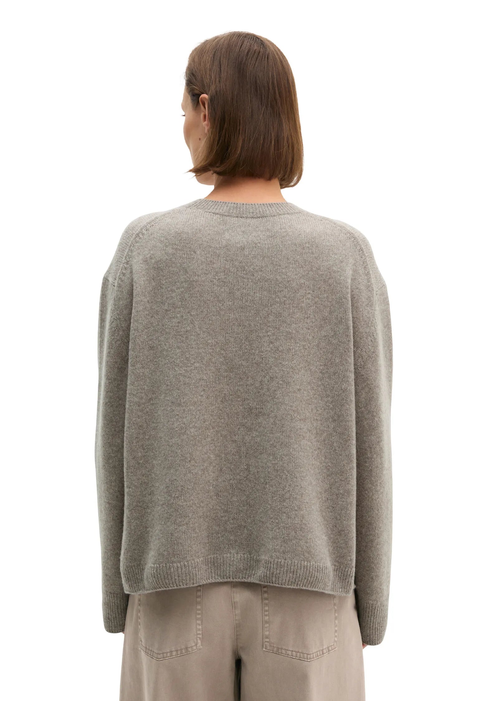 Strickpullover aus Schurwolle