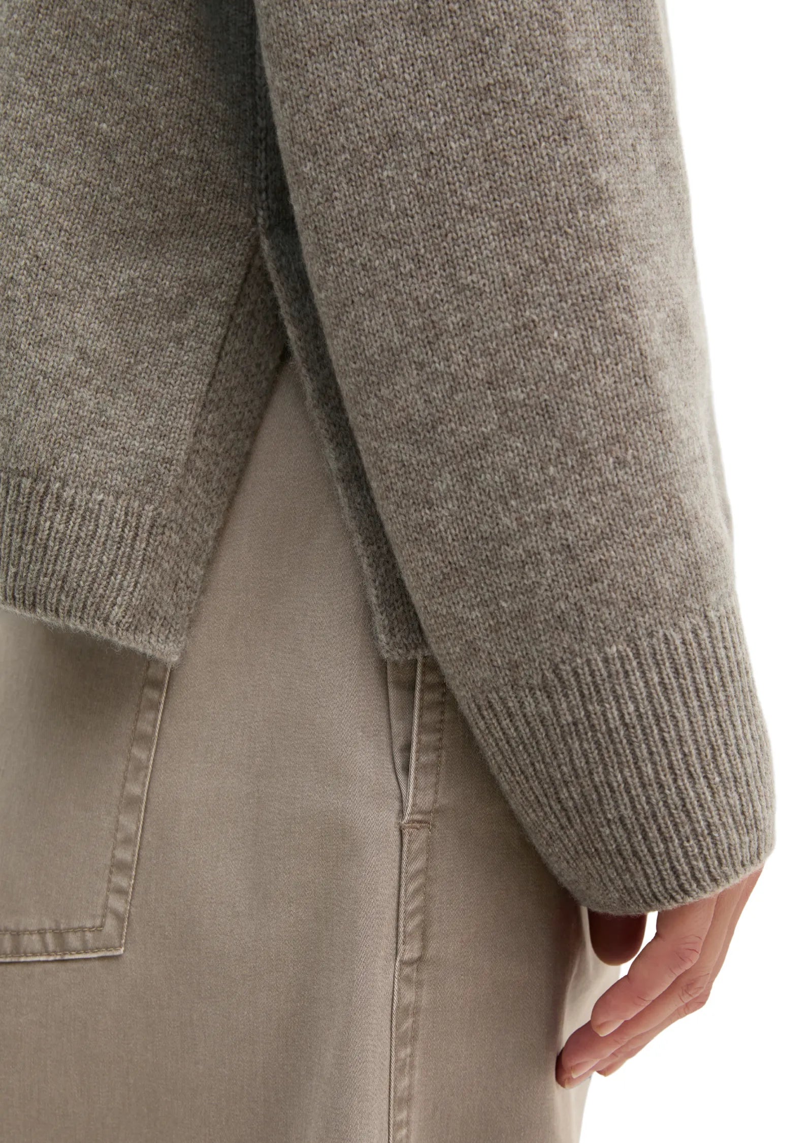 Strickpullover aus Schurwolle