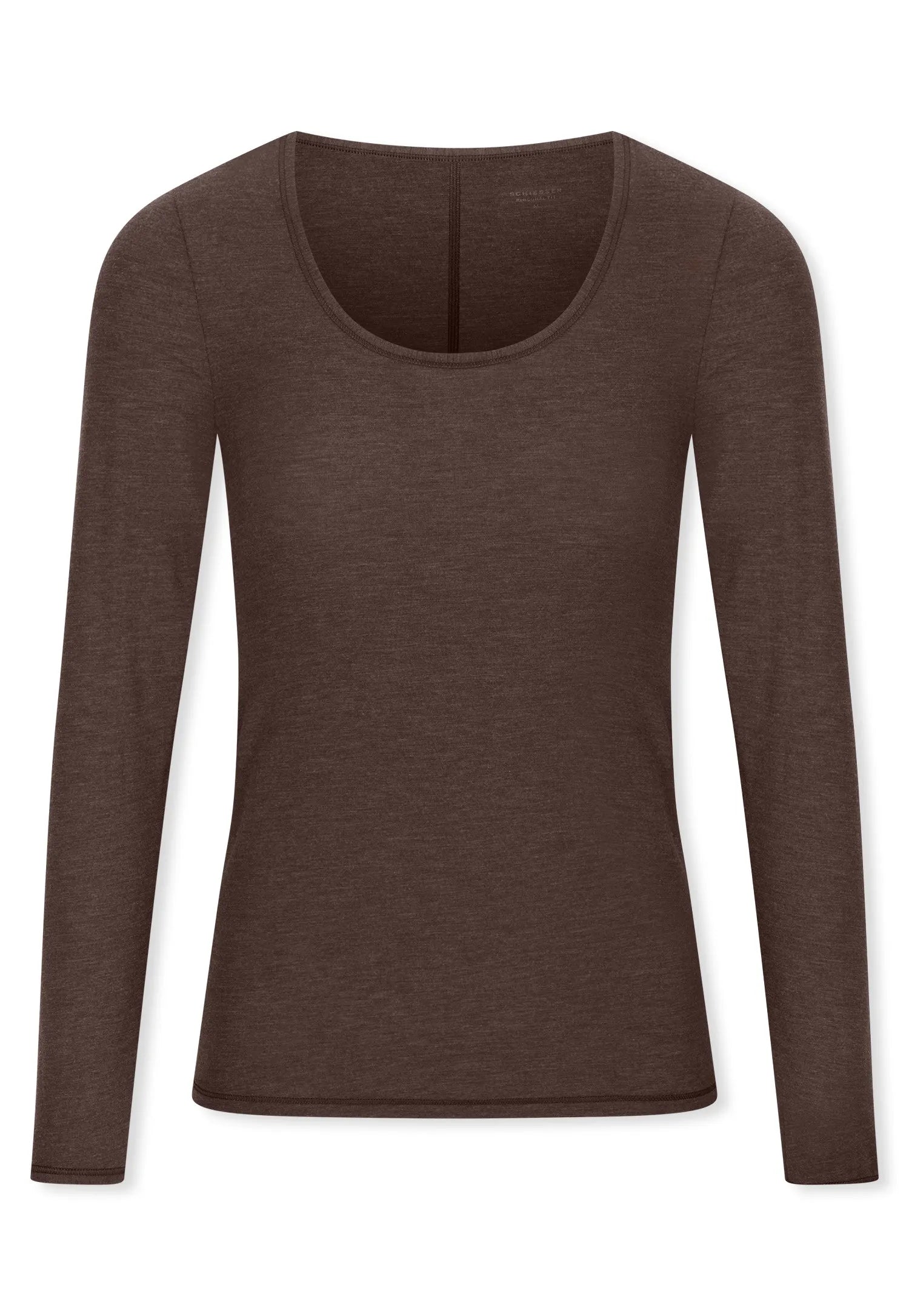 Langarmshirt aus Viskosemix