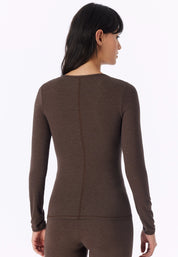 Langarmshirt aus Viskosemix