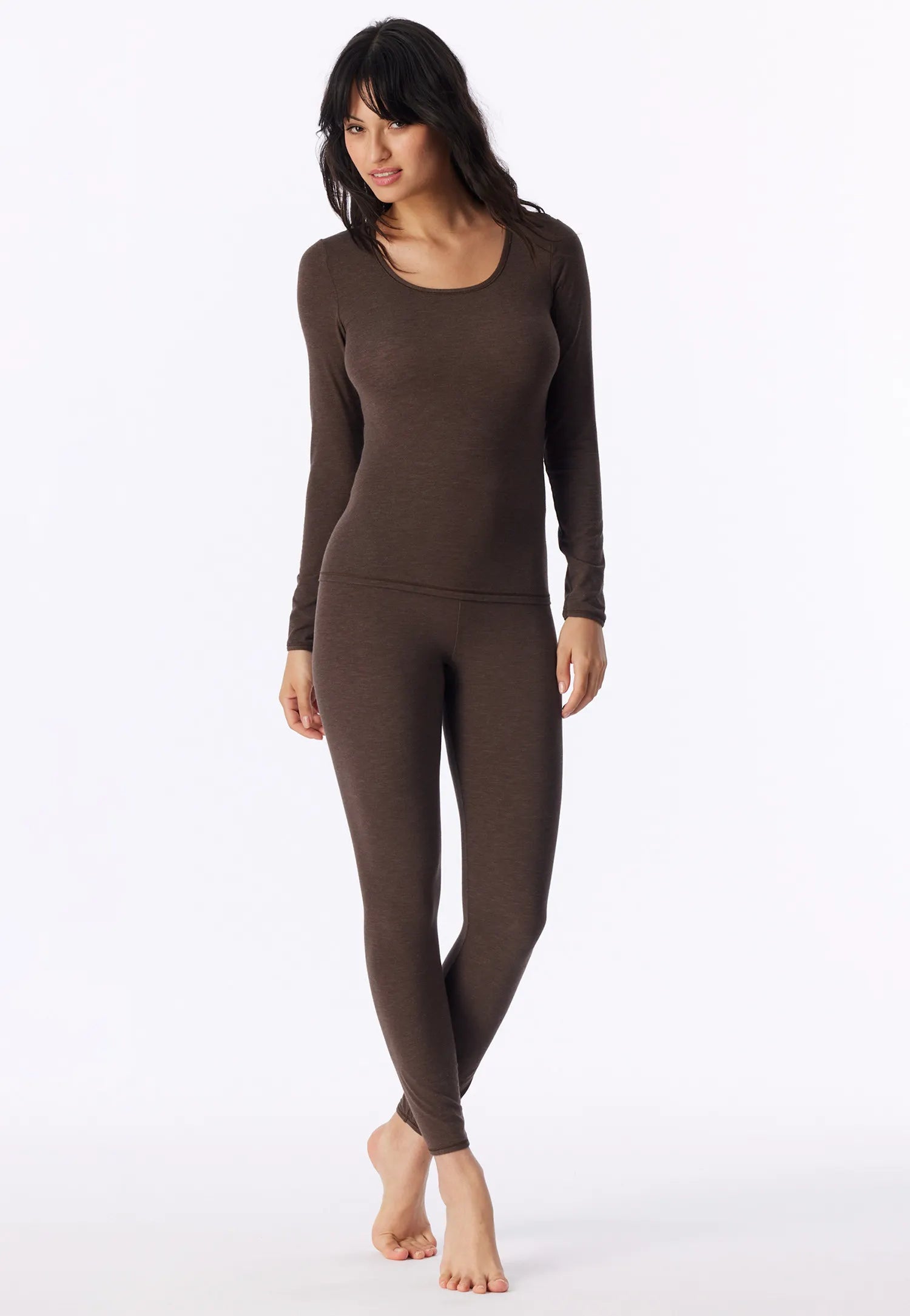 Langarmshirt aus Viskosemix