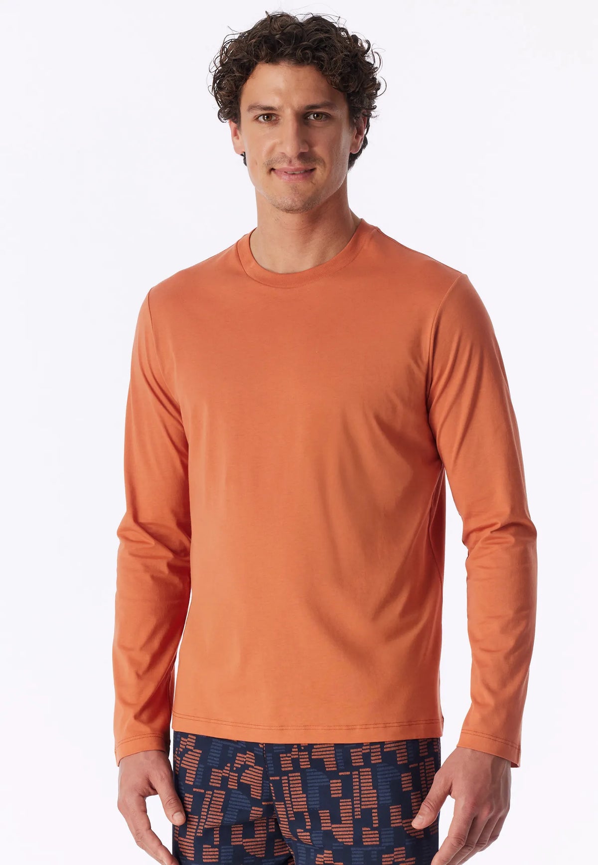 Langarmshirt aus Baumwolle