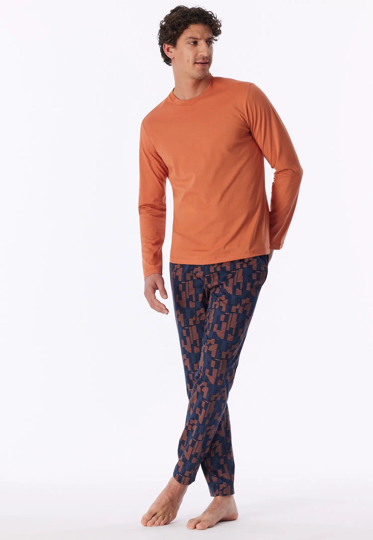 Langarmshirt aus Baumwolle