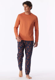 Langarmshirt aus Baumwolle
