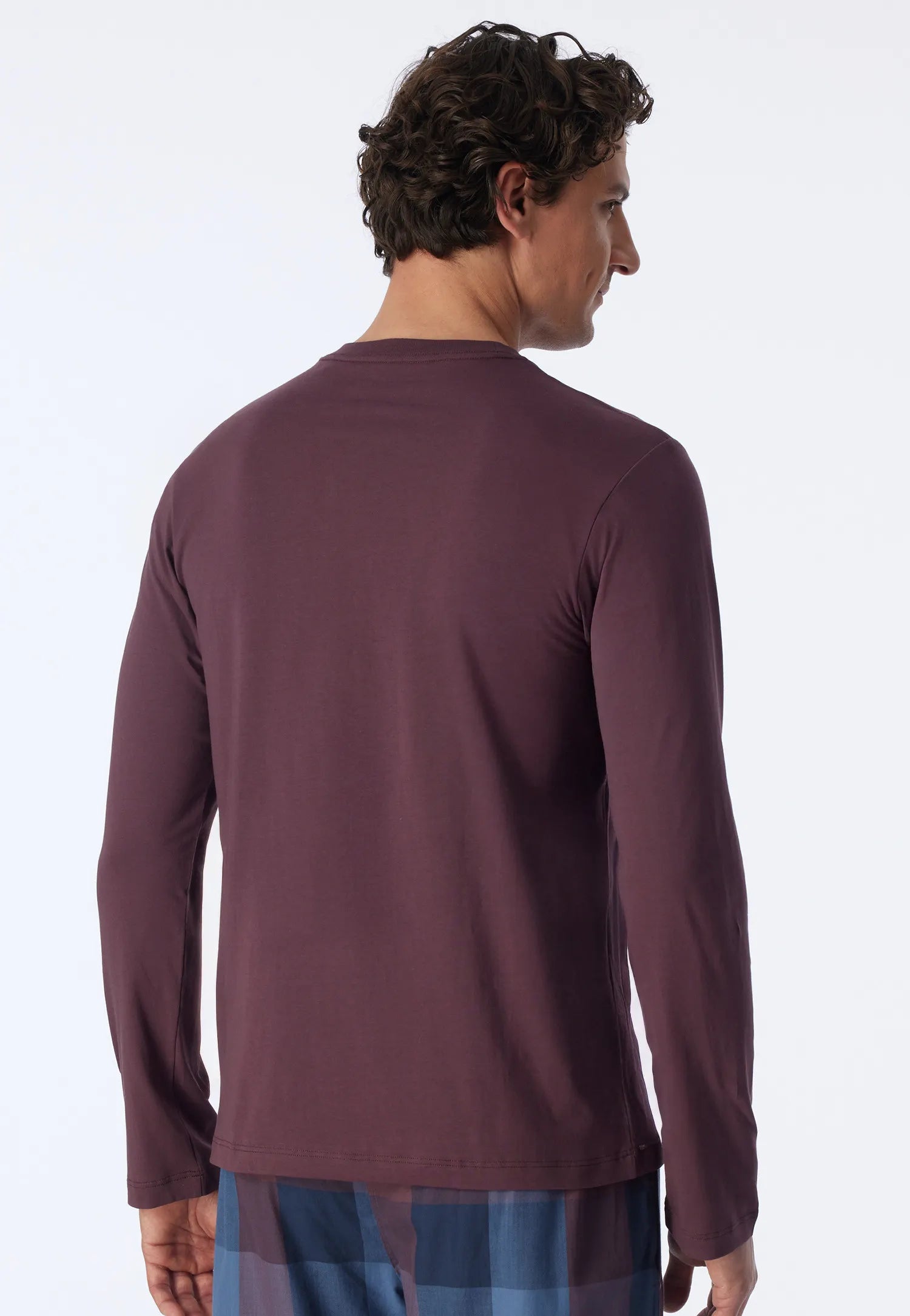 Langarmshirt aus Baumwolle
