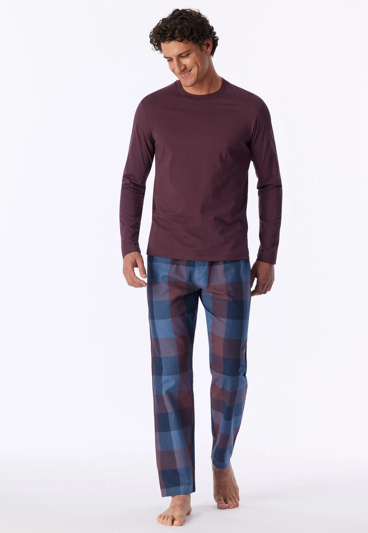 Langarmshirt aus Baumwolle